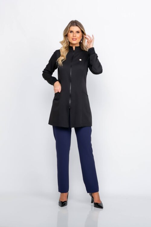 Jaleco Feminino Zíper Elastic