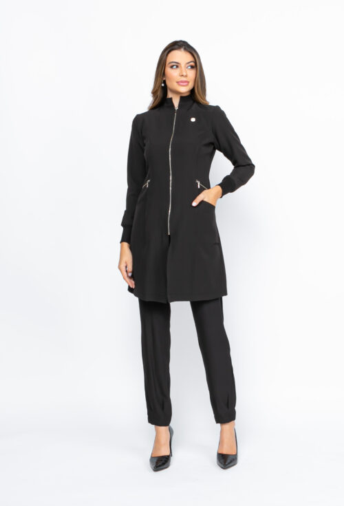 Jaleco Zíper Prime Elegante