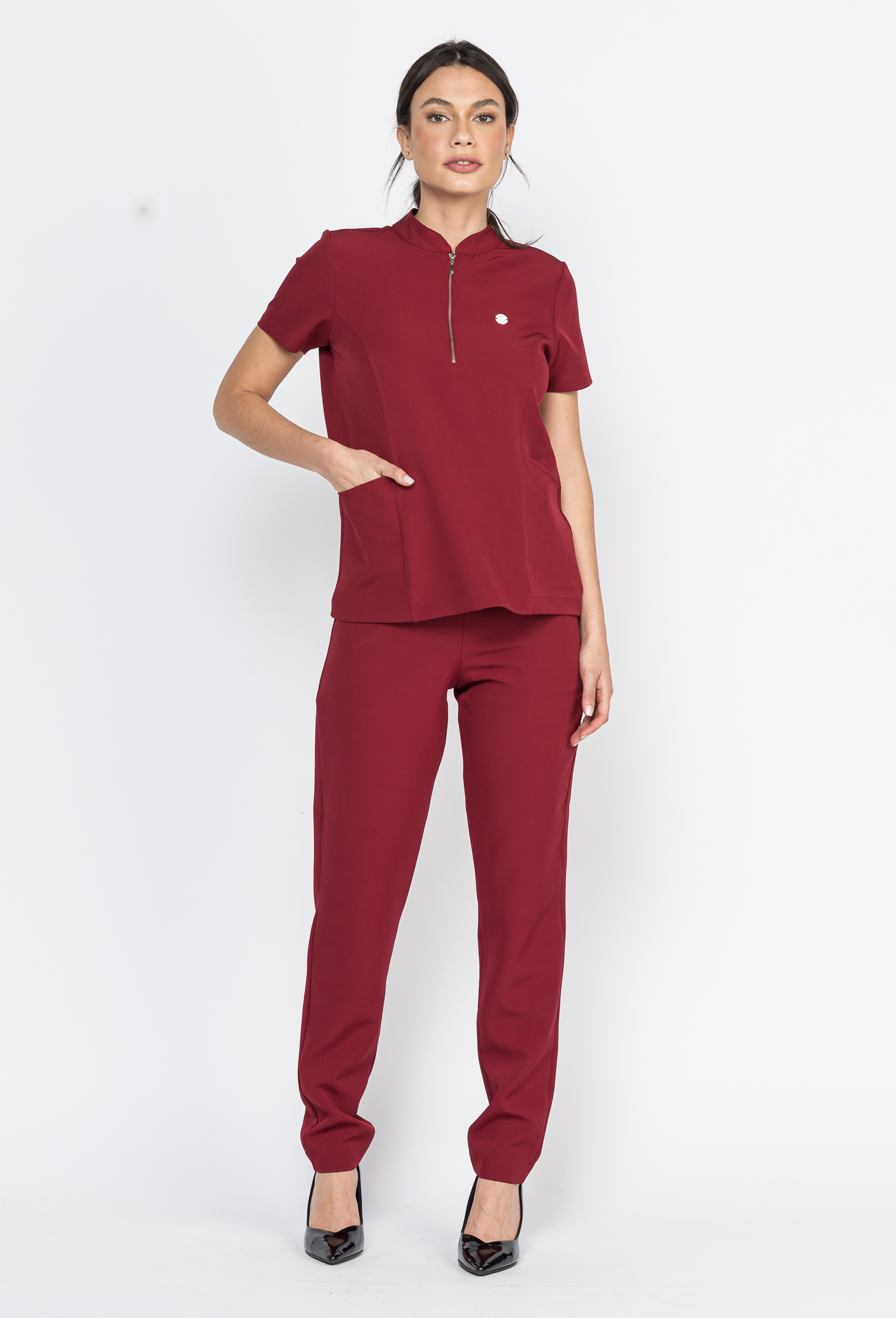 Scrub Prime Style Ziper