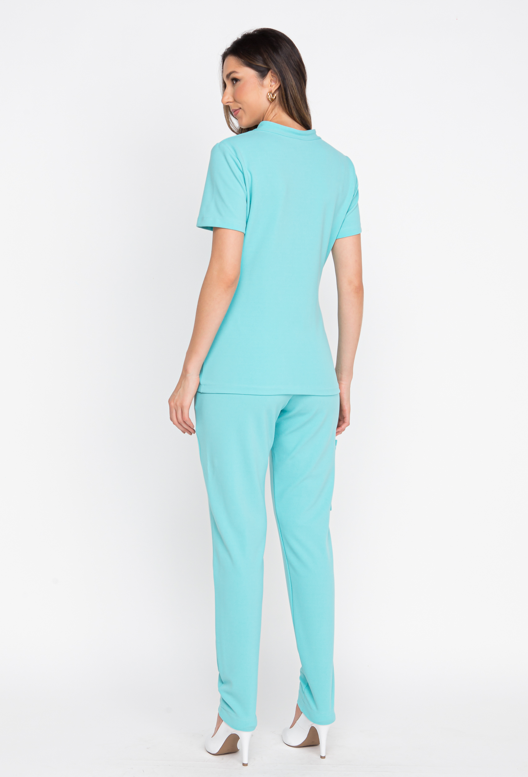 Scrub Malha Crepe Span Casual - Imagem 4