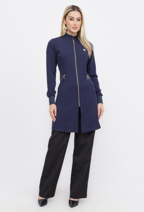 Jaleco Zíper Prime Elegante