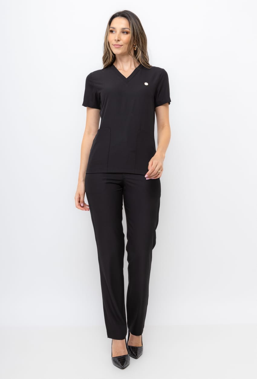 Scrub Crep Charme Clássico