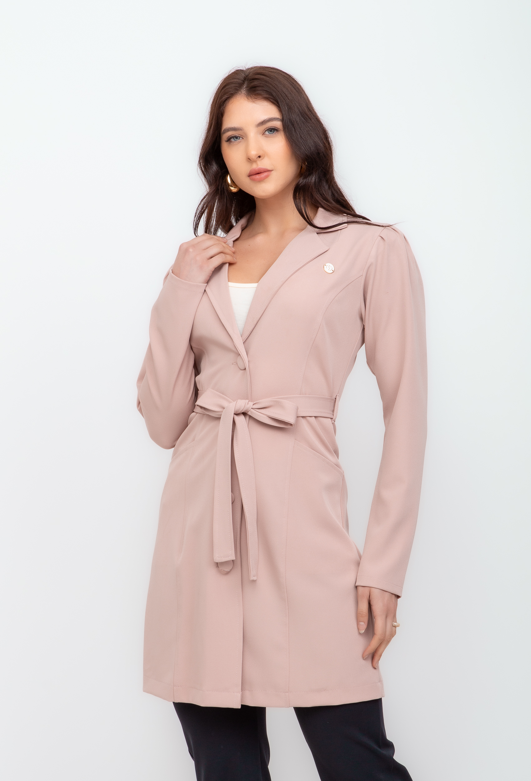 Jaleco Elastic com cinto - Imagem 2