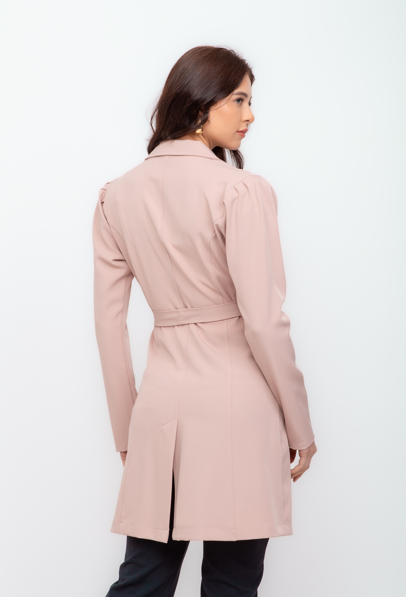 Jaleco Elastic com cinto - Imagem 8