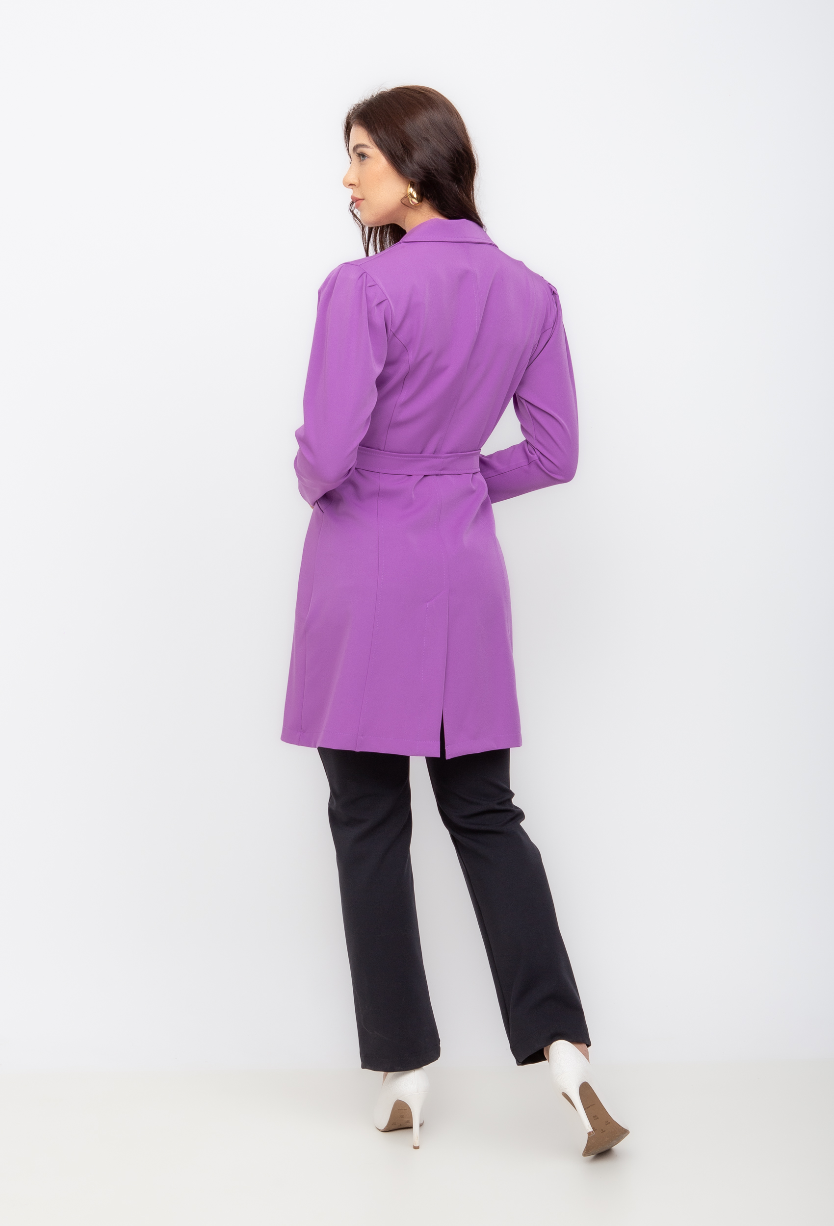 Jaleco Elastic com cinto - Imagem 8