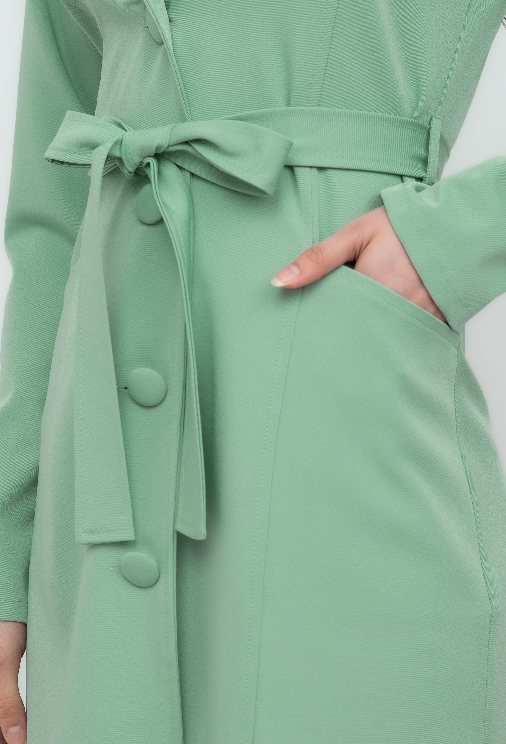 Jaleco Elastic com cinto - Imagem 6