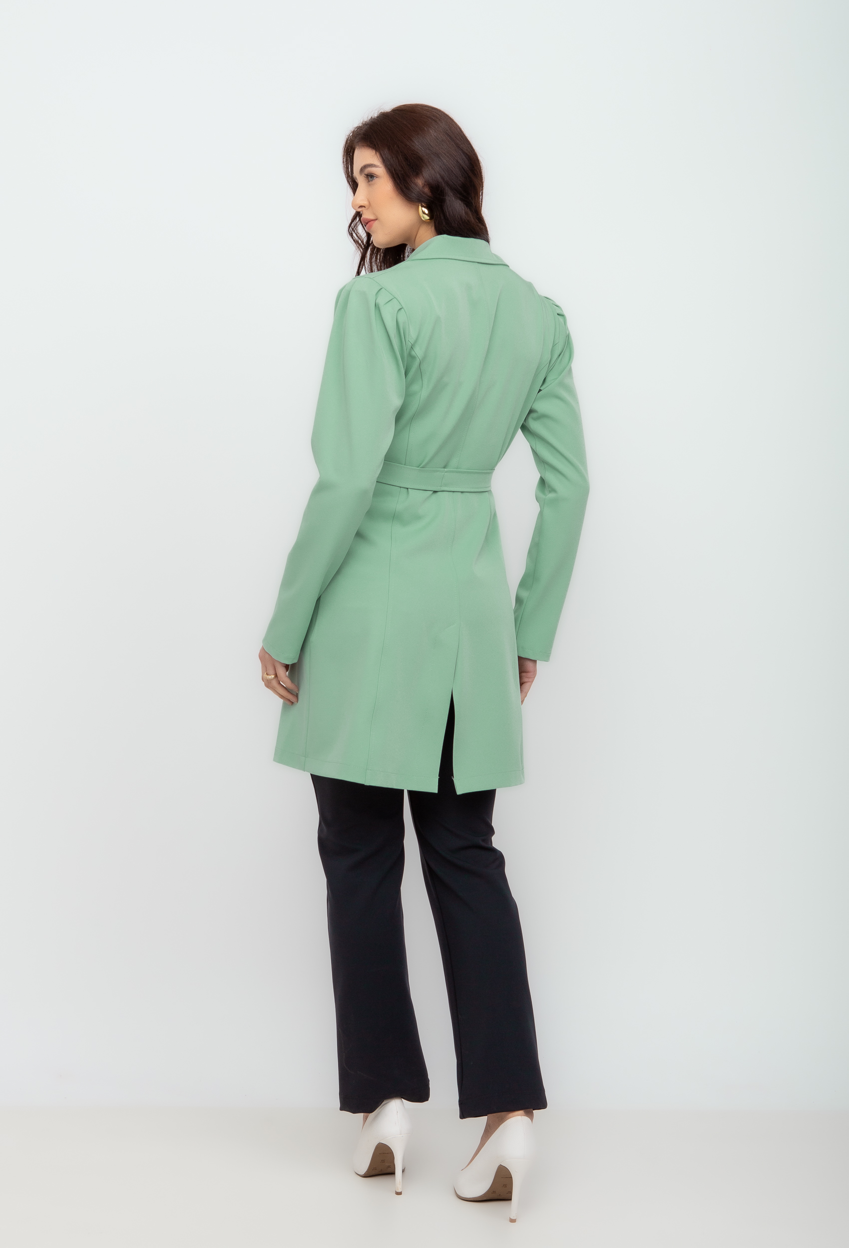 Jaleco Elastic com cinto - Imagem 8