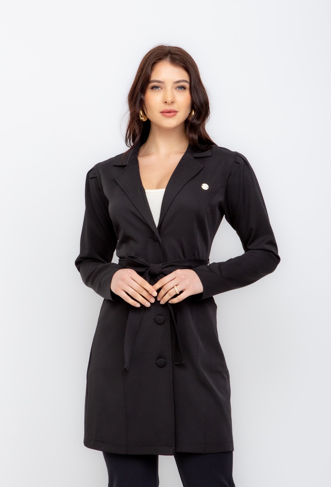 Jaleco Elastic com cinto - Imagem 2